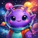Colorful cartoon animal avatar with a friendly and expressive face.